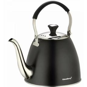 Arbatinukas su sieteliu King Hoff 7570, 1.1 l, juoda sp.
