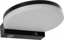 Sieninis lauko šviestuvas Maclean, 15W, LED, IP65, juoda sp., 17.45 cm x 3.8 cm