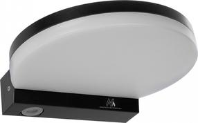 Sieninis lauko šviestuvas Maclean, 15W, LED, IP65, juoda sp., 17.45 cm x 3.8 cm
