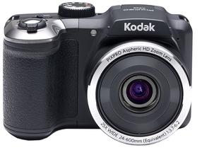 Digitālā fotokamera Kodak AZ252 PixPro, melna krās.