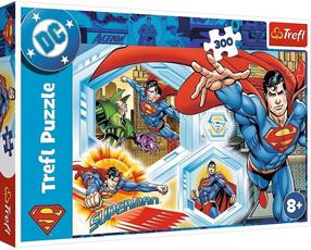 Пазл Trefl The Indestructible Superman 23032, 40 см x 60 см, 300 шт., многоцветный