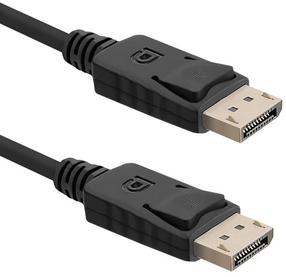 Провод Qoltec Display port male, Display port male, 2 м, черный цв.