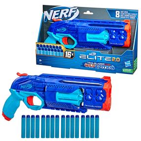 Игрушечный пистолет с пулями Hasbro Nerf Trailblazer Wild Edition Синий цв.