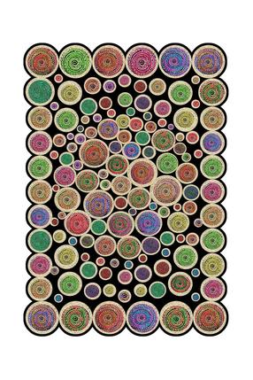 Paklāja celiņš Conceptum Hypnose HMNT972, daudzkrāsaina, 300 cm x 100 cm