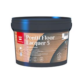 Laka, pilnīgi matēta Tikkurila Pontti Floor Laquer 5, 2.7 l