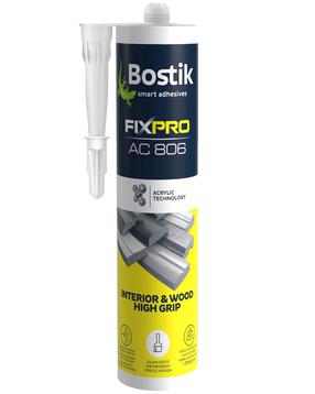 Klijai akriliniai Bostik Interior&Wood, 0.28 l, balta sp.