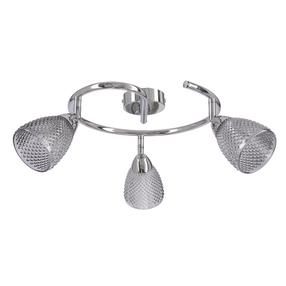 Светильник потолочный Candellux Lighting Estello 98-55019, G9, 3 x 40 Вт, серебристый цв. / серебристый цв.