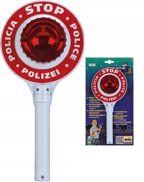 Policista rotaļlietas Klein Police Signal Lollipop 8858, balta krās.