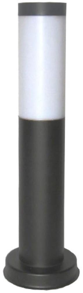 Pastatomas lauko šviestuvas Su-Ma Inox ST, 40W, E27, IP44, juoda sp., 7.5 cm x 45 cm