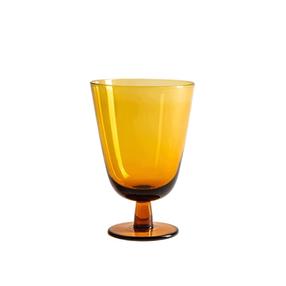 Стакан Homla Amberis, стекло, 0.33 л, янтарный цв.