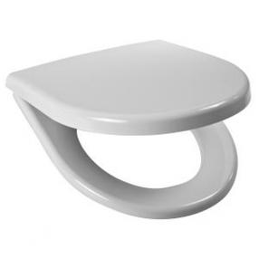 Сиденье для унитаза с крышкой Jika Lyra Plus, белый цв., 42.5 см x 35.5 см