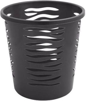 Šiukšliadėžė Branq Zebra, pilka sp., 10 l, 26.5 cm x 26 cm