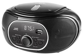 Raadiovastuvõtja JVC RDE221B, must v.