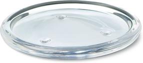 Žvakidė Domoletti MUPRZ253323, stiklas, Ø 10 cm, 2 cm, skaidri sp.