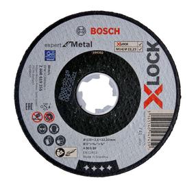 Griešanas disks Bosch, 125 mm x 2.5 mm x 22.23 mm