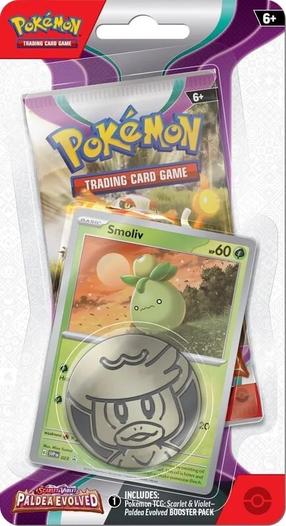 Kortų žaidimas Pokemon TCG Scarlet & Violet Paldea Evolved Booster Checklane