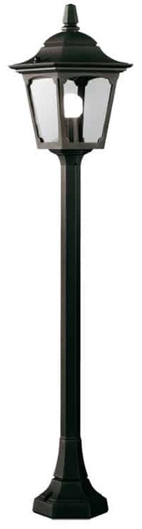 Vabalt seisev välisvalgusti Elstead Lighting Chapel Mini, 60W, E27, IP44, must v., 17 cm x 94 cm