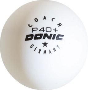 Lauatennise pall Donic P40+ 1 Star Coach, 40 mm, 120 tk