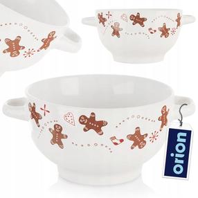 Kauss Orion Gingerbread, valge v., 14.5 cm, 0.75 l