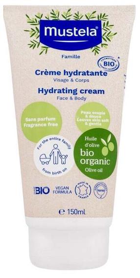 Крем для младенцев Mustela Bio Hydrating, 150826, 150 мл