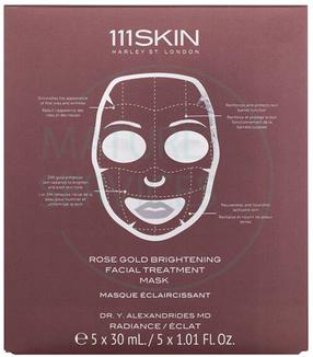 Sejas masku komplekts 111skin Rose Gold Brightening, 150 ml, 5 gab.