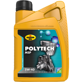 Variklių alyva Kroon Oil PolyTech MSP 5W - 40, sintetinis, 1 l
