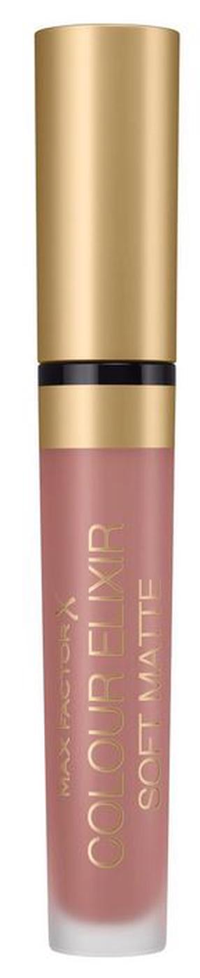 Lūpu krāsa Max Factor Colour Elixir Soft Matte, 4 ml, bēša krās., 05 sand cloud