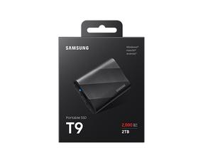 Väline draiv Samsung T9, SSD, 2 TB, must v.