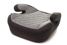 Autokėdutė-paaukštinimas 4Baby Hi-Fix, juoda sp./šviesiai pilka sp., 125 - 150 cm