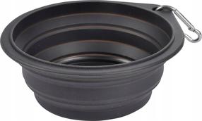 Kelioninis sulankstomas dubenėlis gyvūnui Homea, 0.55 l, 15 cm x 15 cm
