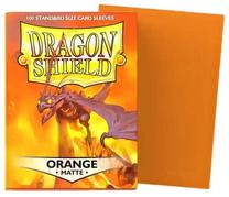 Žaidimo kortelių dėklas Dragon Shield Standard Matte, oranžinė sp.