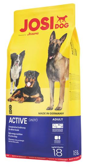 Kuiv koeratoit JosiDog Active JOS0339, linnuliha, 0.9 kg