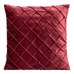 Dekoratyvinės pagalvėlės užvalkalas Homla Comeri 749810, bordo, 45 cm x 45 cm