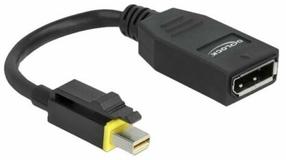 Кабель Delock Mini DisplayPort 1.4, 0.15 м, черный цв.