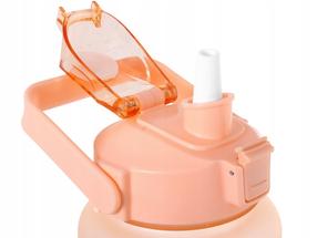 Joogipudelid- ja sheikerid CoolPack Cancan Bidon Pastel Peach, oranž v., plastik, 2 l