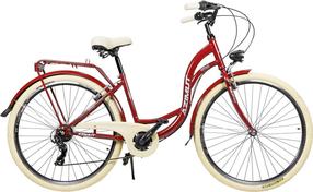 Dviratis miesto Azimut Vintage TX-7, 28 ", 17'' rėmas, raudona sp.