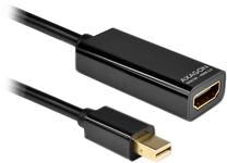 Adapteris Axagon RVDM-HI2 HDMI, Mini Displayport, 0.20 m, melna krās.