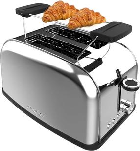 Тостер Cecotec Toastin' Time 850 Inox, серебристый цв.