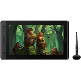 Графический планшет Huion Kamvas Pro 16, 437.8 мм x 251.2 мм x 11.5 мм, черный цв.