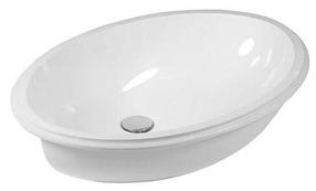 Vonios praustuvas Villeroy & Boch Evana, keramika, 50 cm x 35 cm x 17 cm, balta sp.