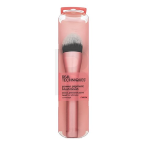 Birstīte, sārtumiem Real Techniques Cheek Power Pigment Blush, rozā krās.