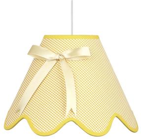Lampa karināms Candellux Lola 31-04673, E27, 1 x 60 W, dzeltena krās. / balta krās.