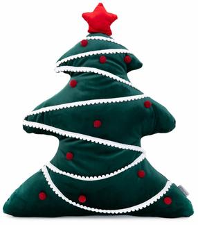 Dekoratyvinė pagalvėlė Homla Medby, balta/raudona/žalia, 43 cm x 38 cm