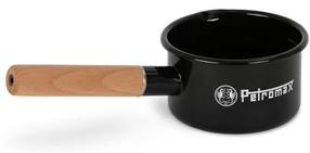 Katel Petromax Enameled Pot, puit/emailitud teras, 15 cm, 0.5 l, must v.