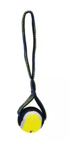 Mänguasi koerale, pall Beeztees Otis 625066, 26.5 cm, sinine v./kollane v.