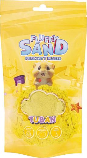 Modeliavimo smėlis Tuban Fluffy 37840, geltona sp., 90 g