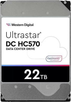 Kietasis diskas (HDD) Western Digital Ultrastar DC HC570 0F48052, 3.5", 22 TB