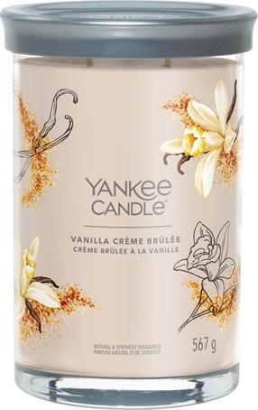 Žvakė, aromatinė Yankee Candle Signature Vanilla Crème Brûlée, 60 - 100 h, 567 g, ruda sp.