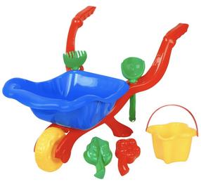 Набор игрушек для песочницы Wheelbarrow, многоцветный, 6 шт.