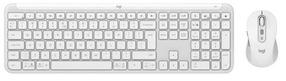 Bezvadu tastatūras un peles komplekts Logitech Signature MK950, Angļu (US), balta krās.